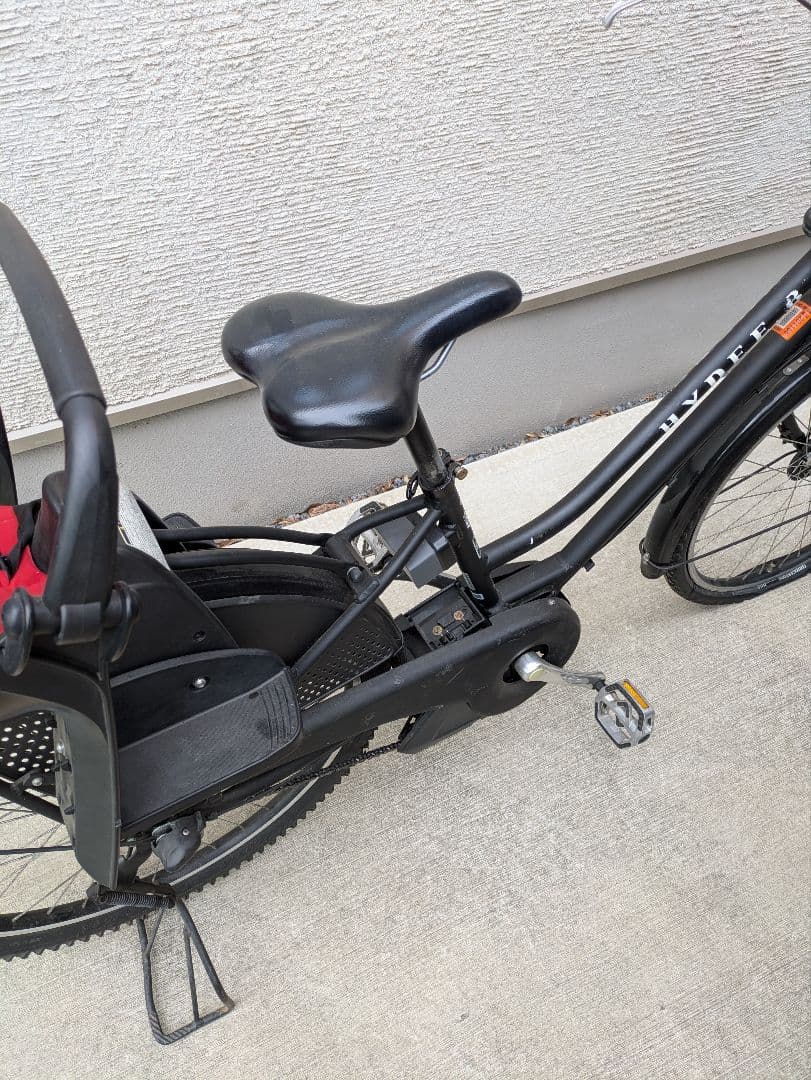 HYDEE.B 電動アシスト自転車 チャイルドシート付き+新品シート