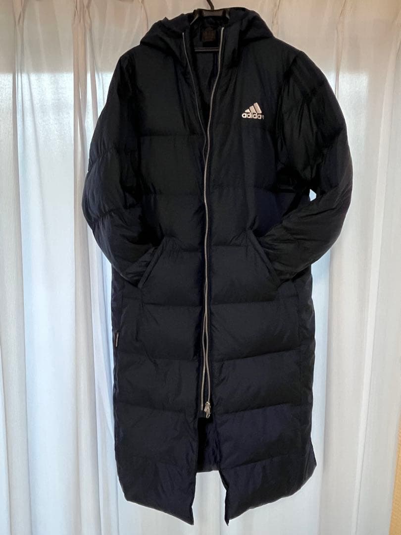 かおちゃん様　adidas ダウンベンチコート メンズ M ネイビー