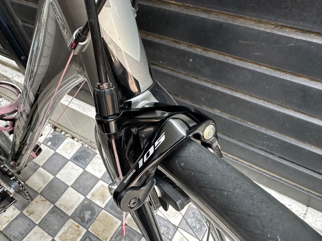 最終値下げ(引取限定)GIANT ロードバイク グレー Defy Shimano
