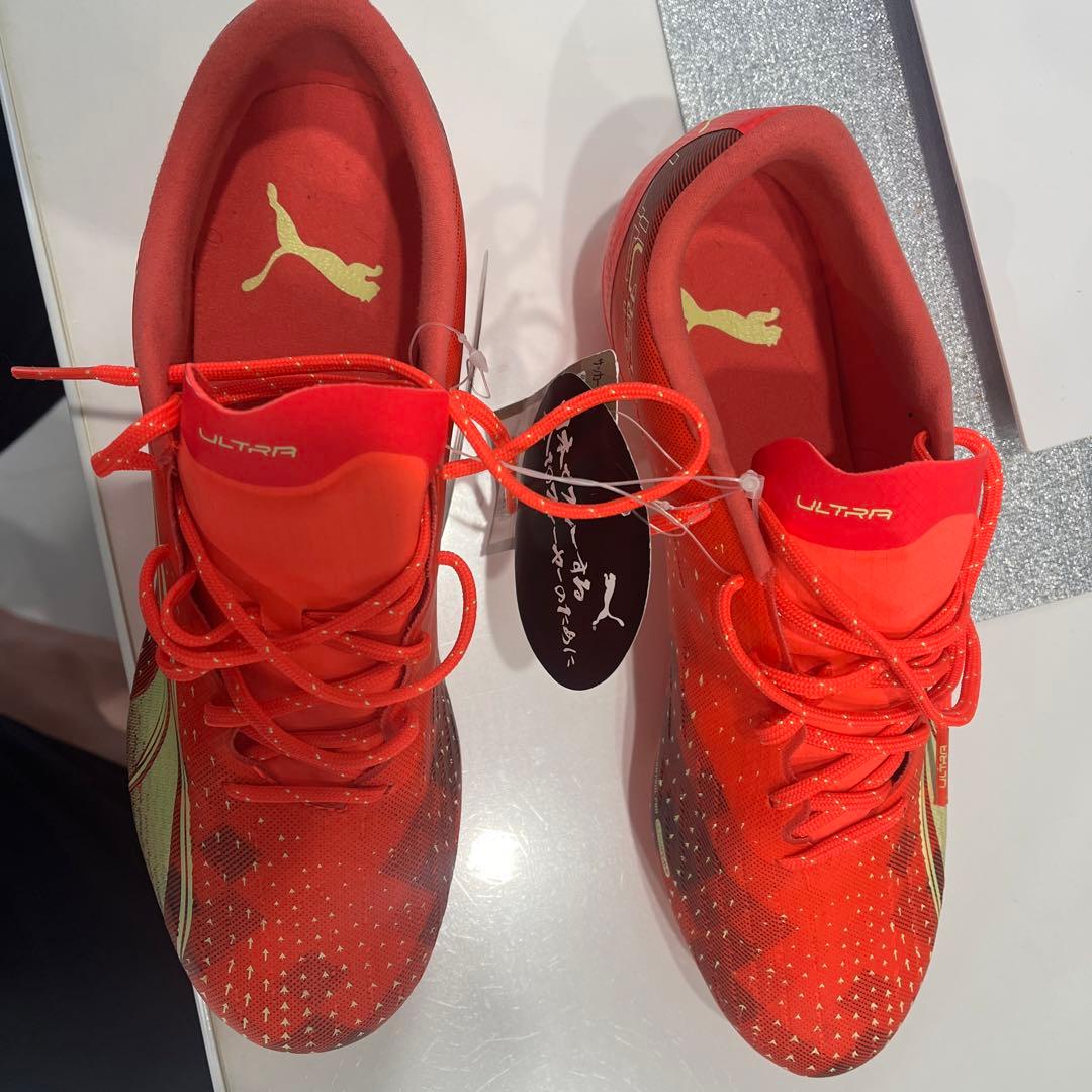 プーマPuma Ultra PRO HGレッド サイズ24.0
