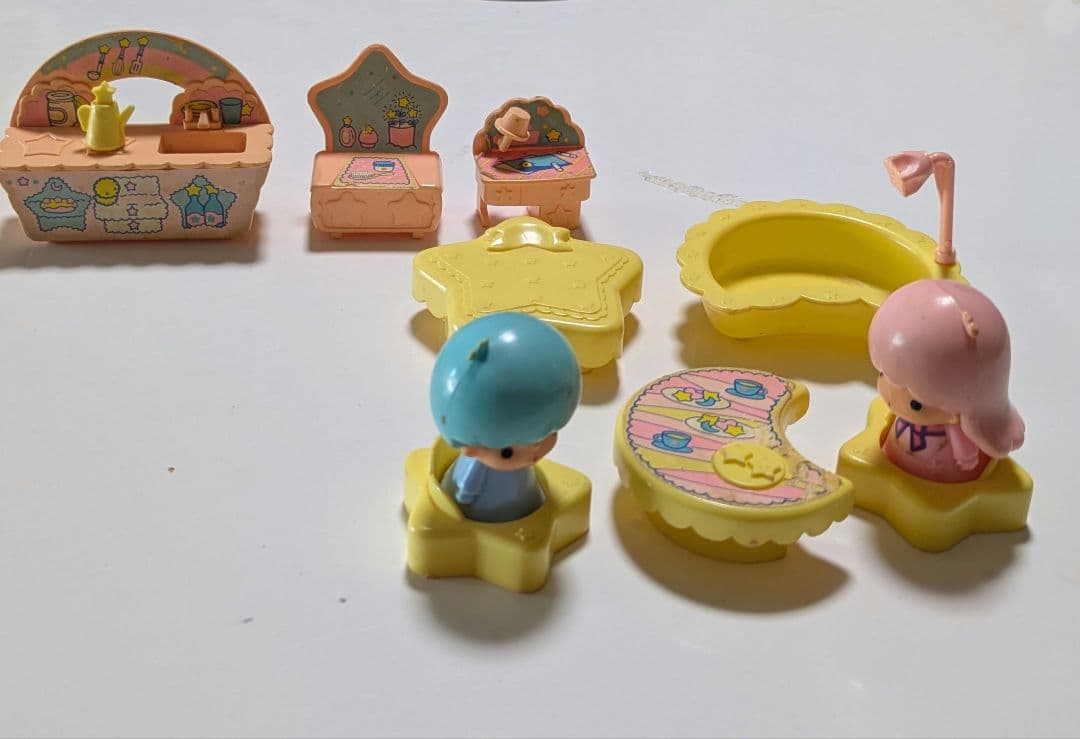 キキララルームセット　　キキ・ララ 昭和レトロ　サンリオ　レア品