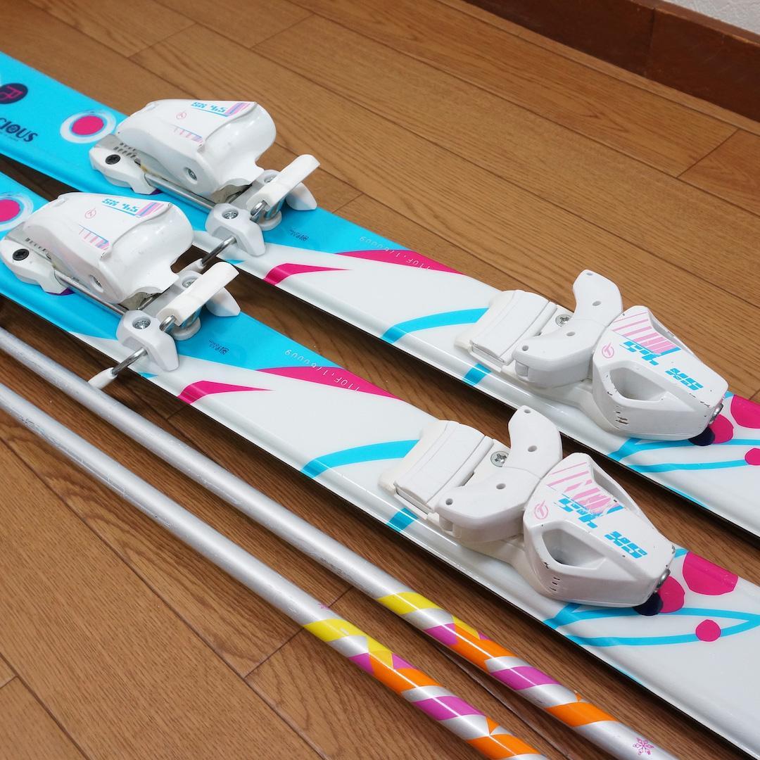 メンテ済 110cm 靴20cm P.PRITY スキーセット