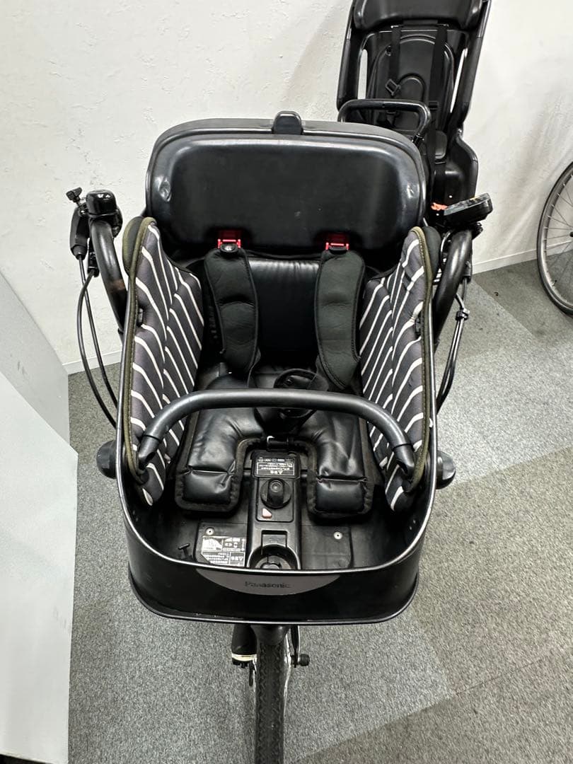 3人乗り対応電動自転車　パナソニックギュット　子供乗せシート付きお買い得品