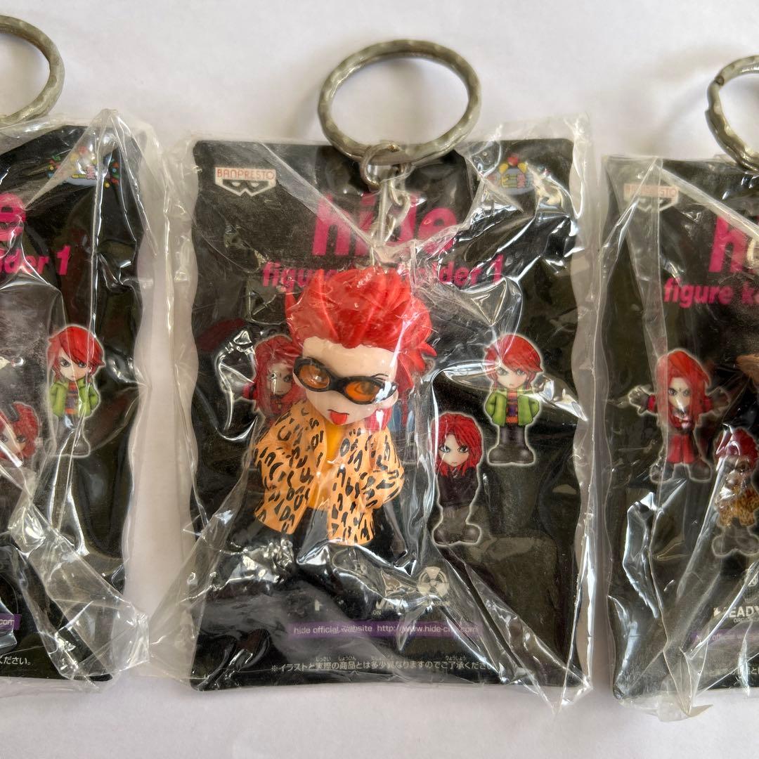 hide フィギュア キーホルダー 1 XJAPAN コンプリート 全5種