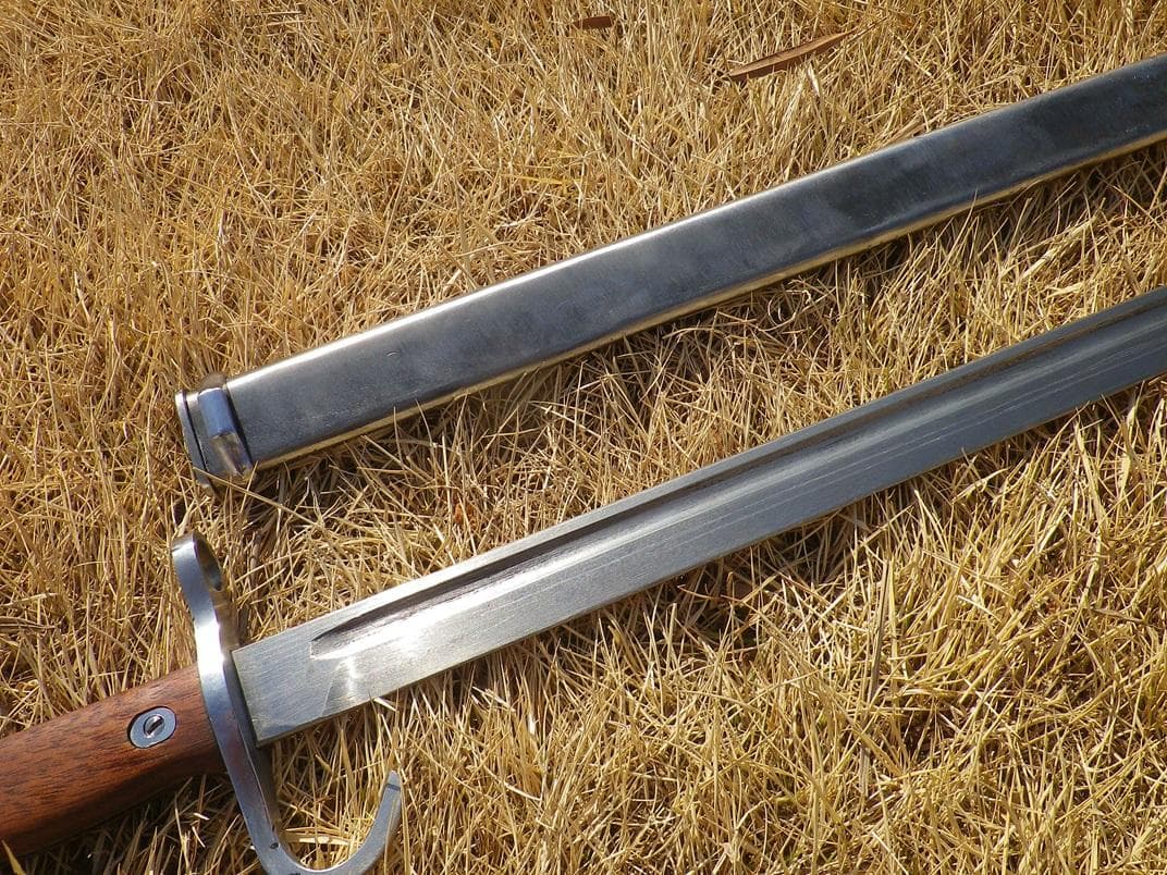 三十年式銃剣　レプリカ　複製品　チタン製