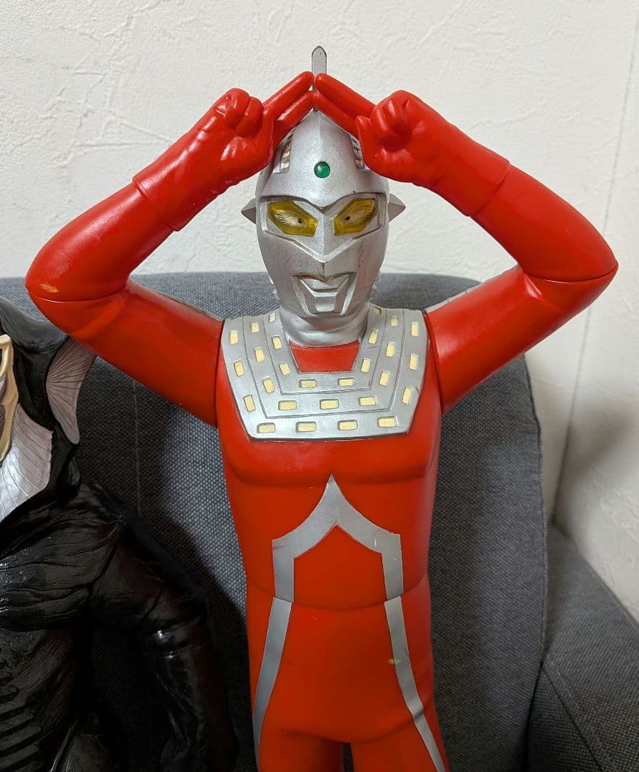 ウルトラマン　ソフビ　ビッグサイズソフビ　3種セット　メフィラス星人　ジャック