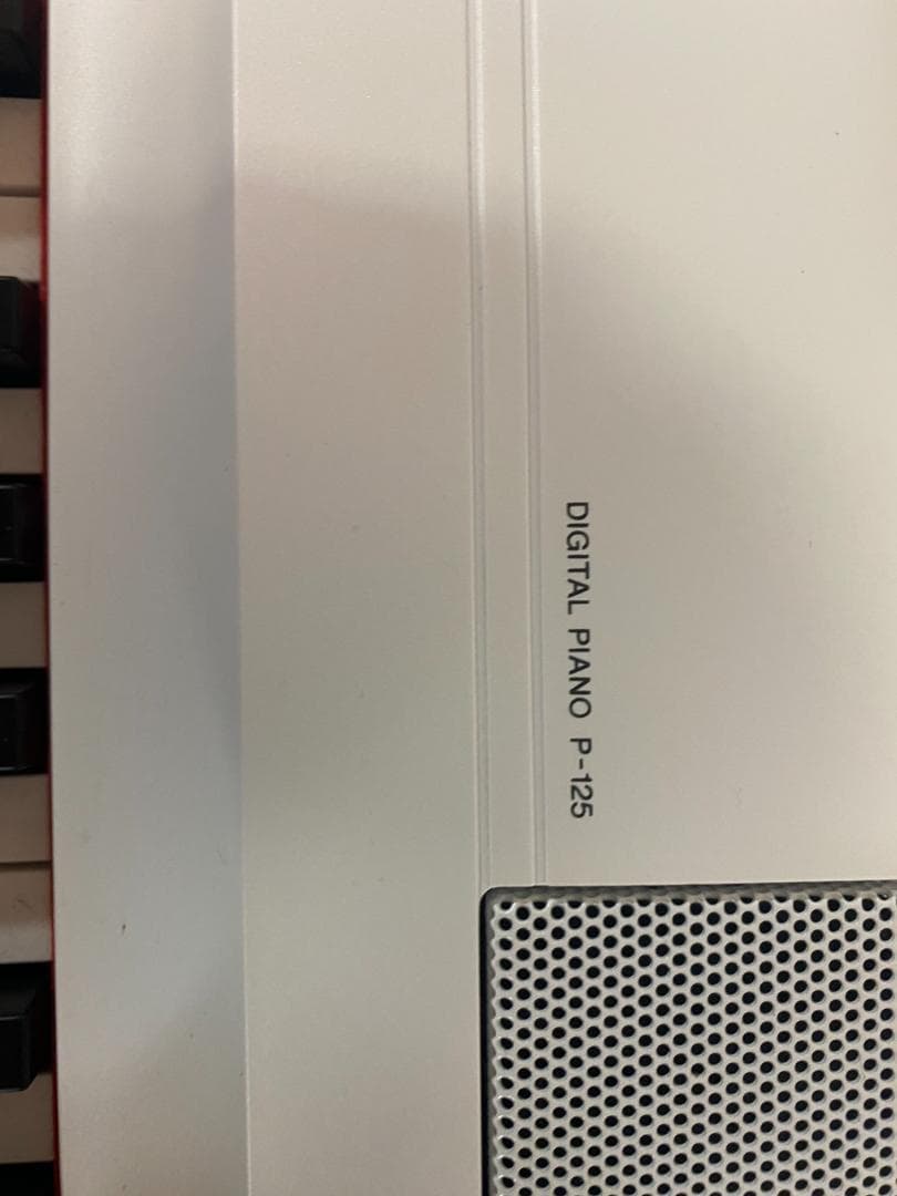 Yamaha 電子ピアノ ホワイト P-125