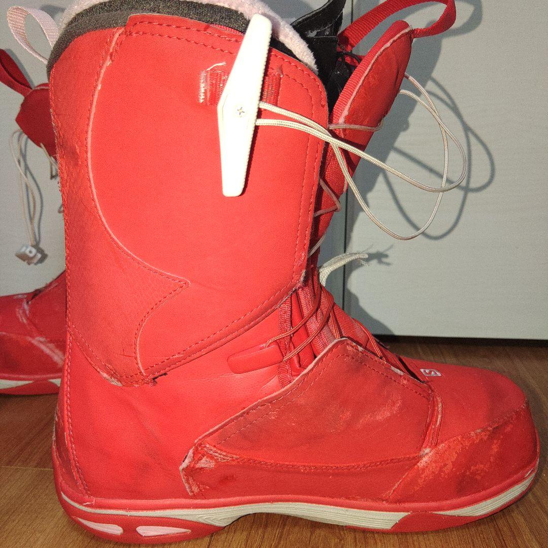 Salomon Kiana スノーボードブーツ 24.5cm 赤
