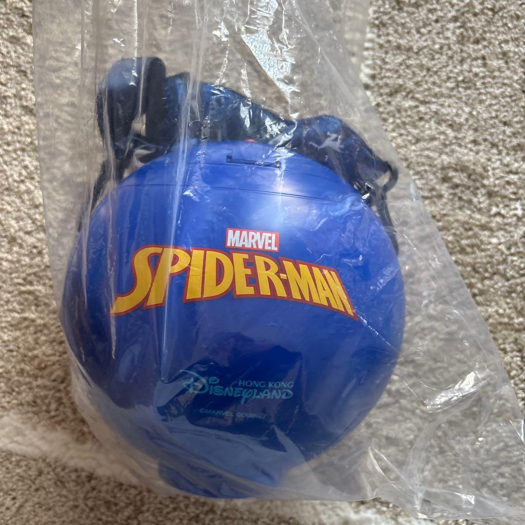 スパイダーマン ポップコーンバケツ　香港ディズニー