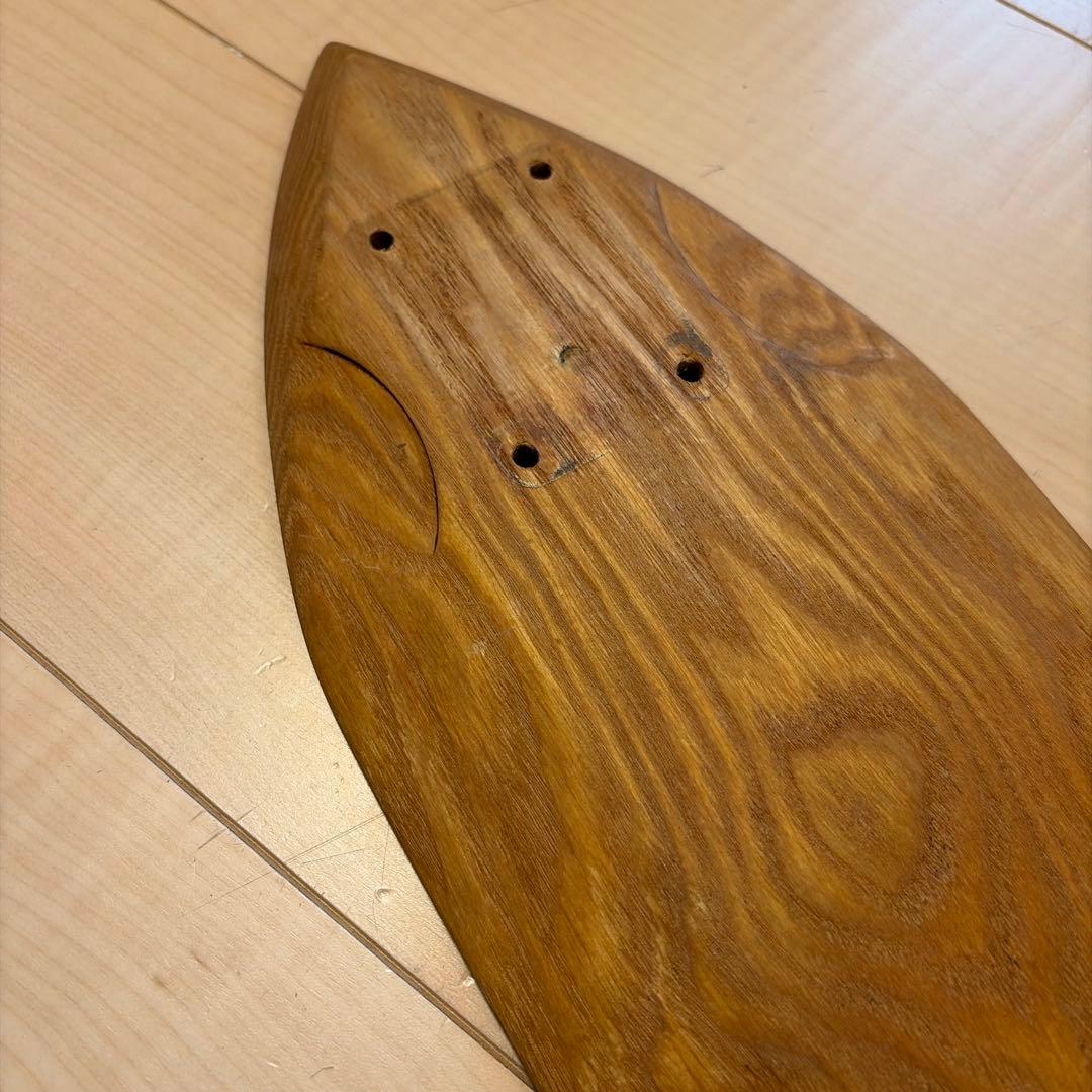 スケートボードデッキ　一枚板