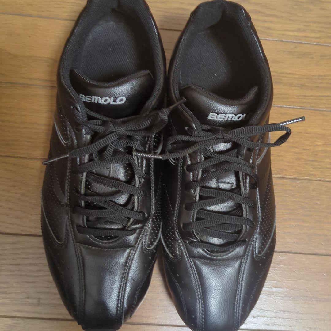 ビモロ　BEMOLO トレーニングシューズ　ブラック 　28センチ