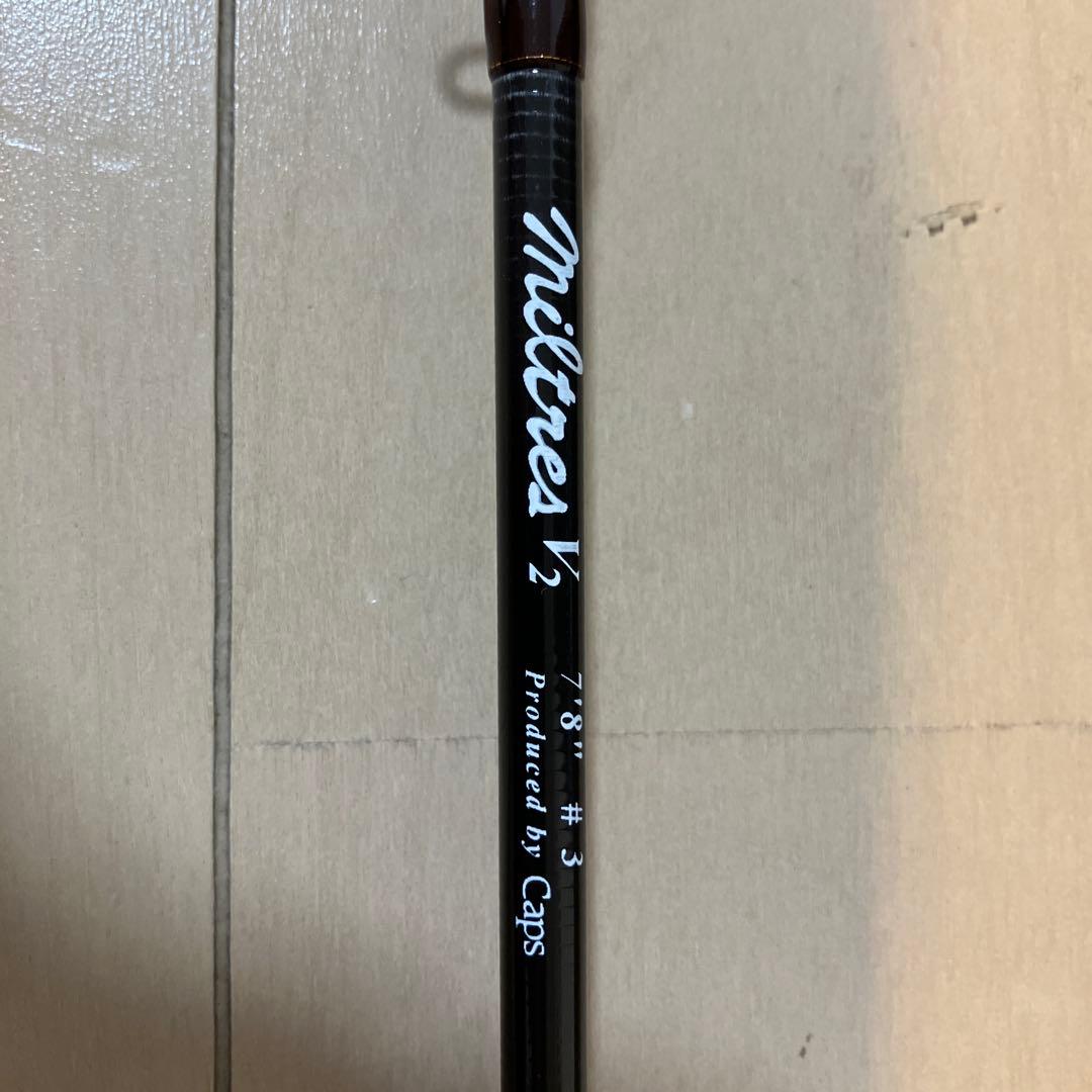 ミルトレス V2 7'8\" #3 フライロッド