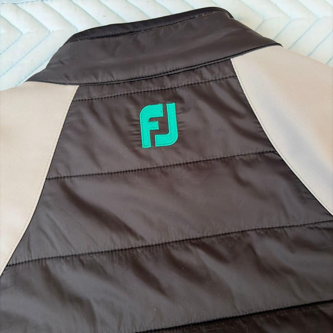 FJ XL ゴルフウェア 防寒　ブラック グレー