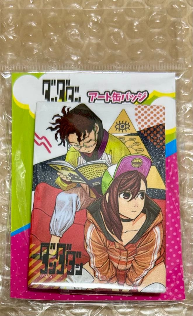 ダンダダン アート 缶バッジ 4種 モモ オカルン ジャンプショップ アニメイト
