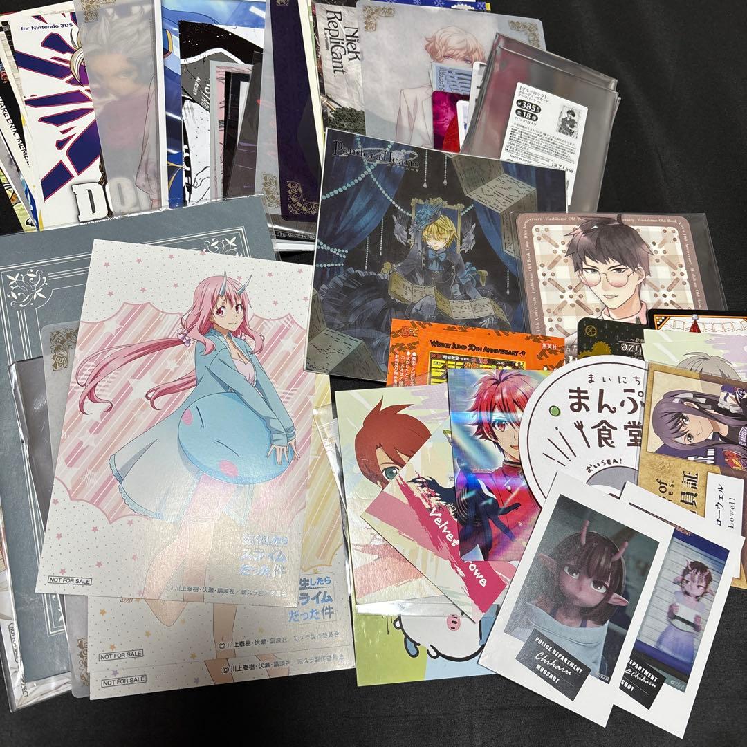 アニメ 紙雑貨 ブロマイド ポスカ カード シール など まとめ売り 310枚