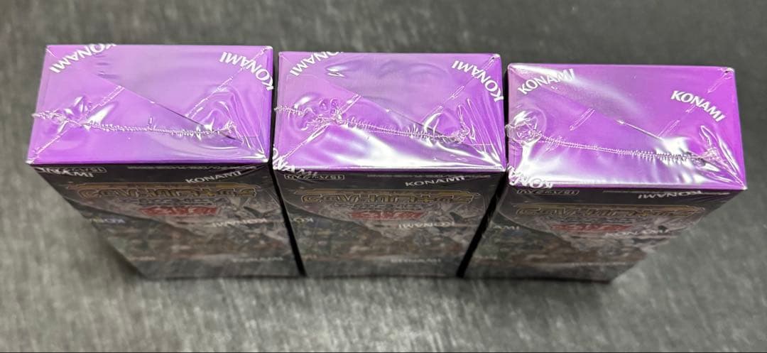 遊戯王　デッキビルドパック　タクティカル・マスターズ　3BOX　未開封　匿名