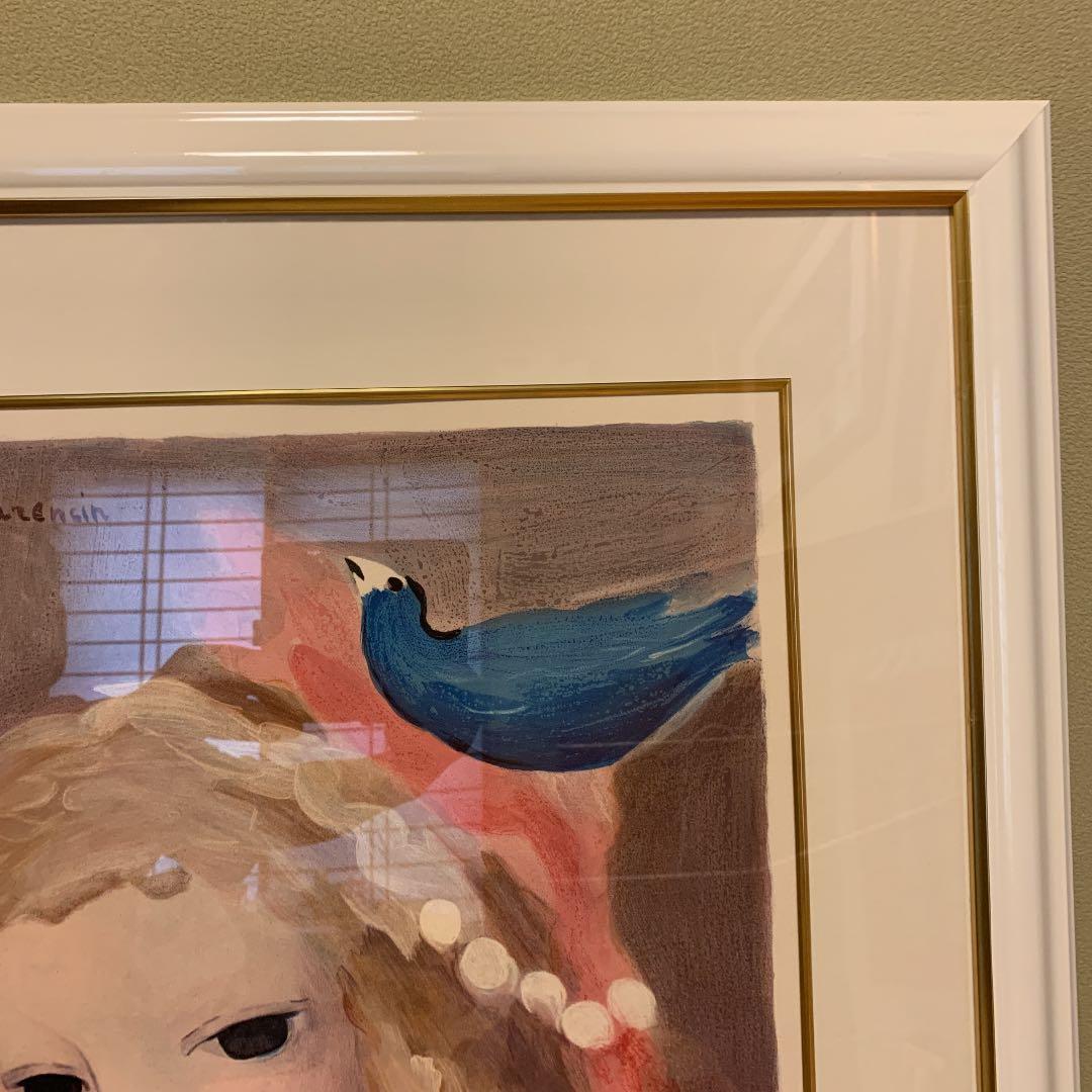 マーリー・ ローランサン　　絵画　　リトグラフ　　アンティーク　コレクション