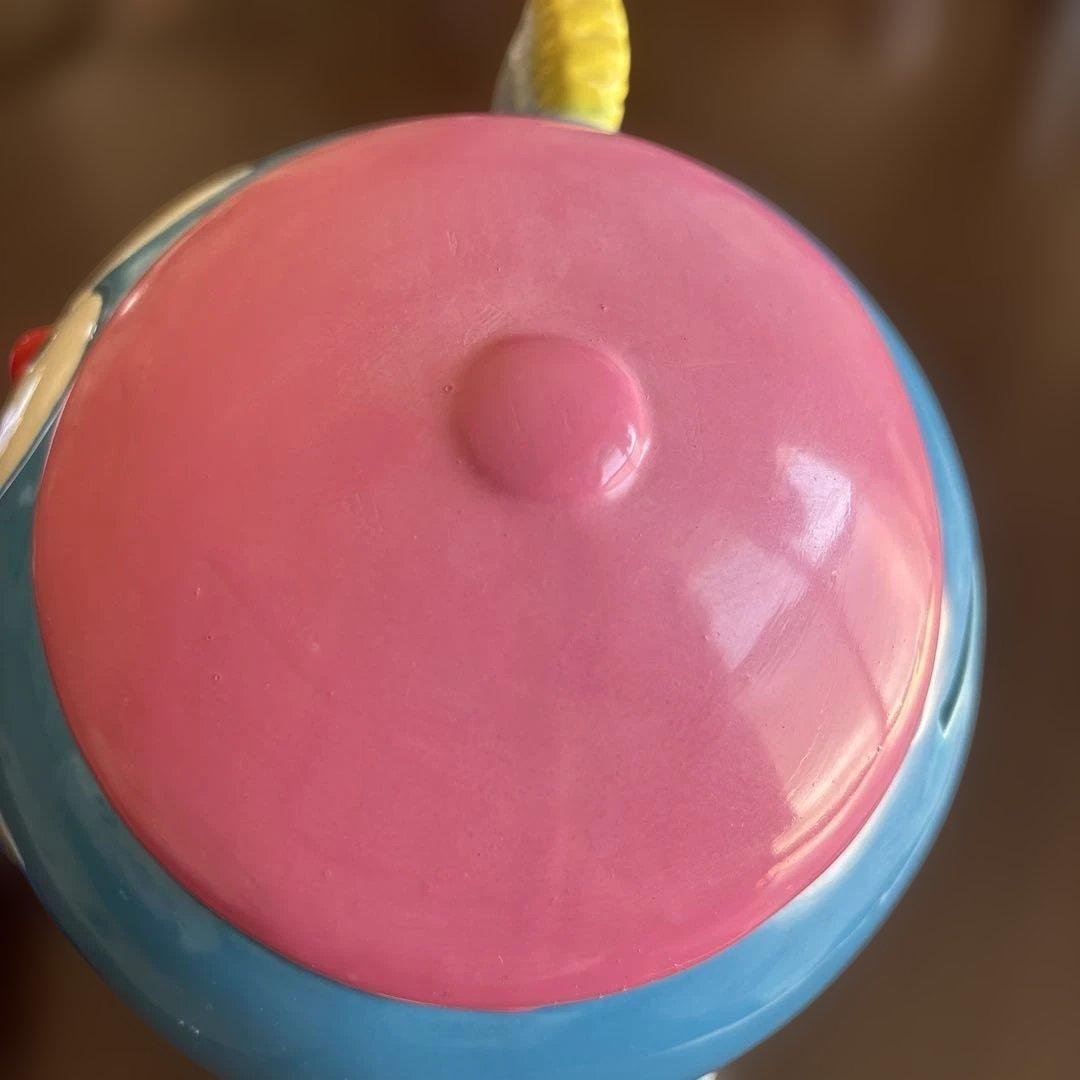 ドラえもん貯金箱　トヨタ　陶器製