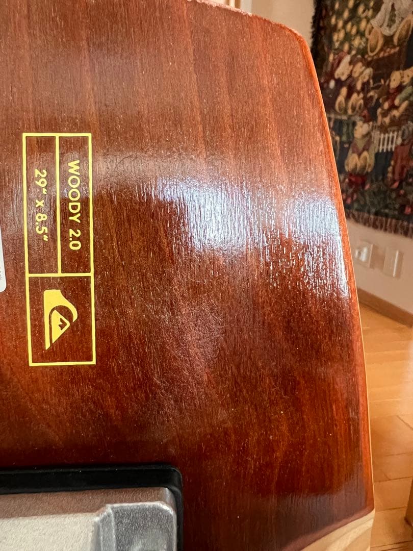 スケートボード　Longboard Quiksilver Woody 2.0
