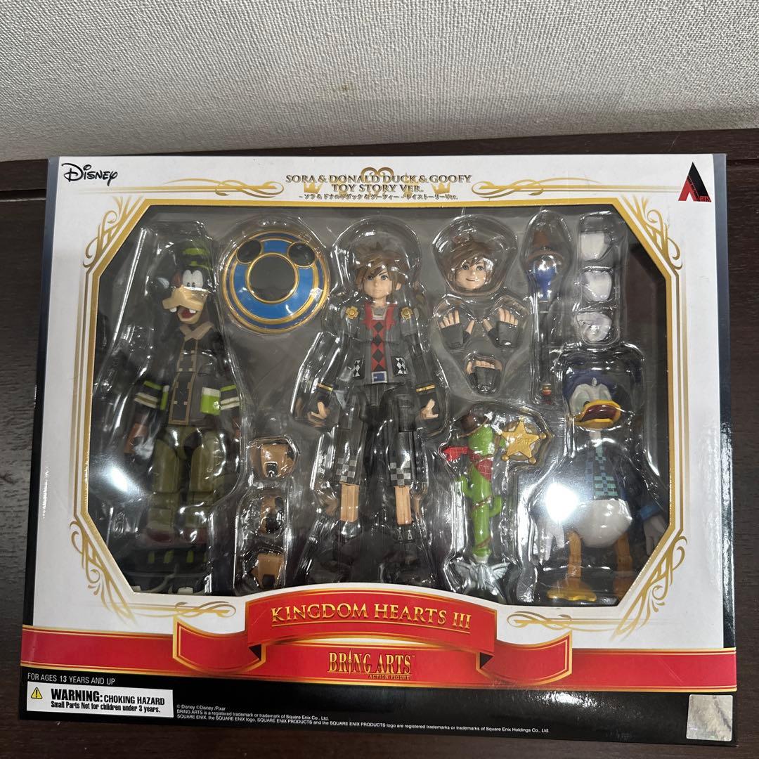 新品未使用キングダムハーツ III ブリングアーツ フィギュアセット