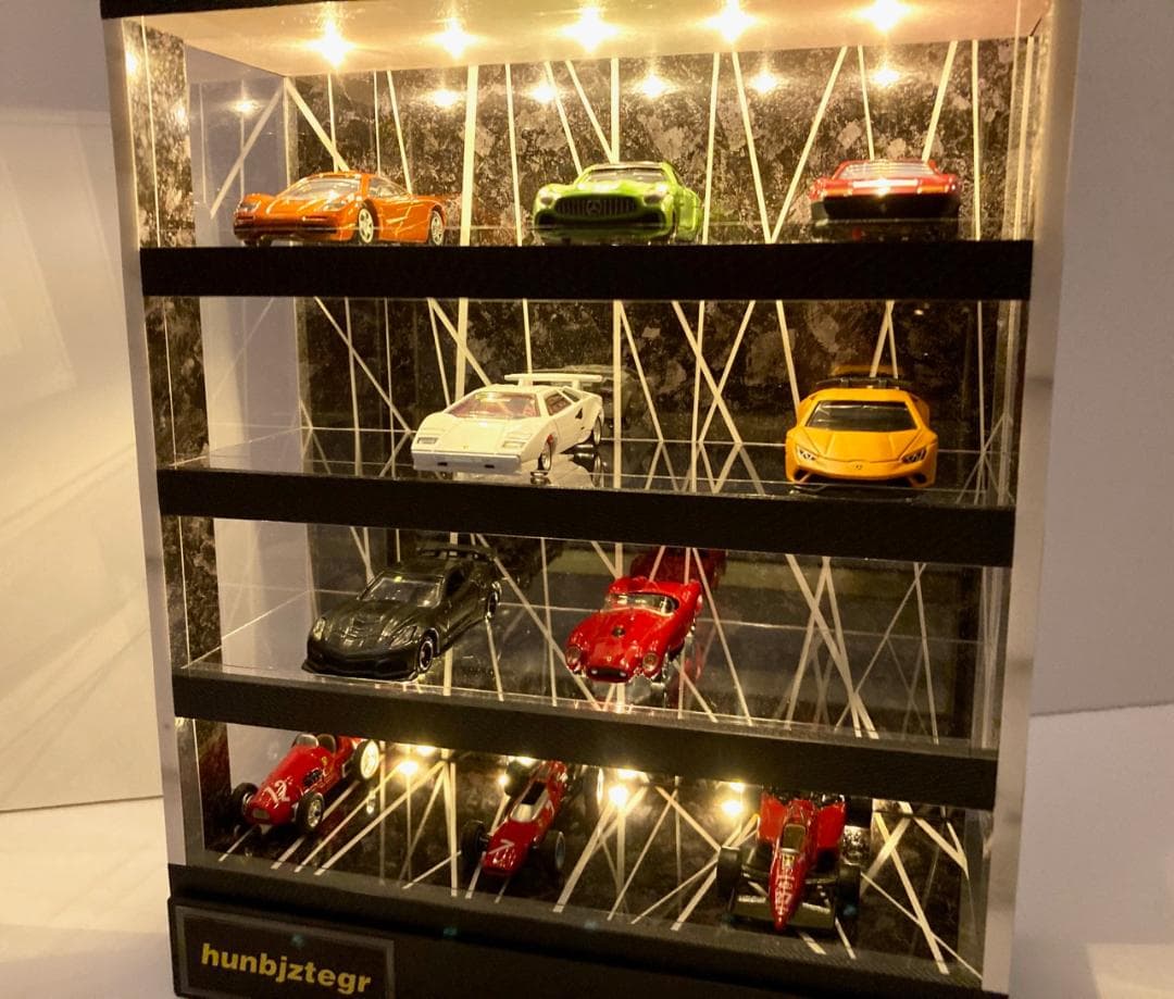 1/64展示20台可能・ランダムWH・4層式ディスプレーBOX / ネオジオラマ