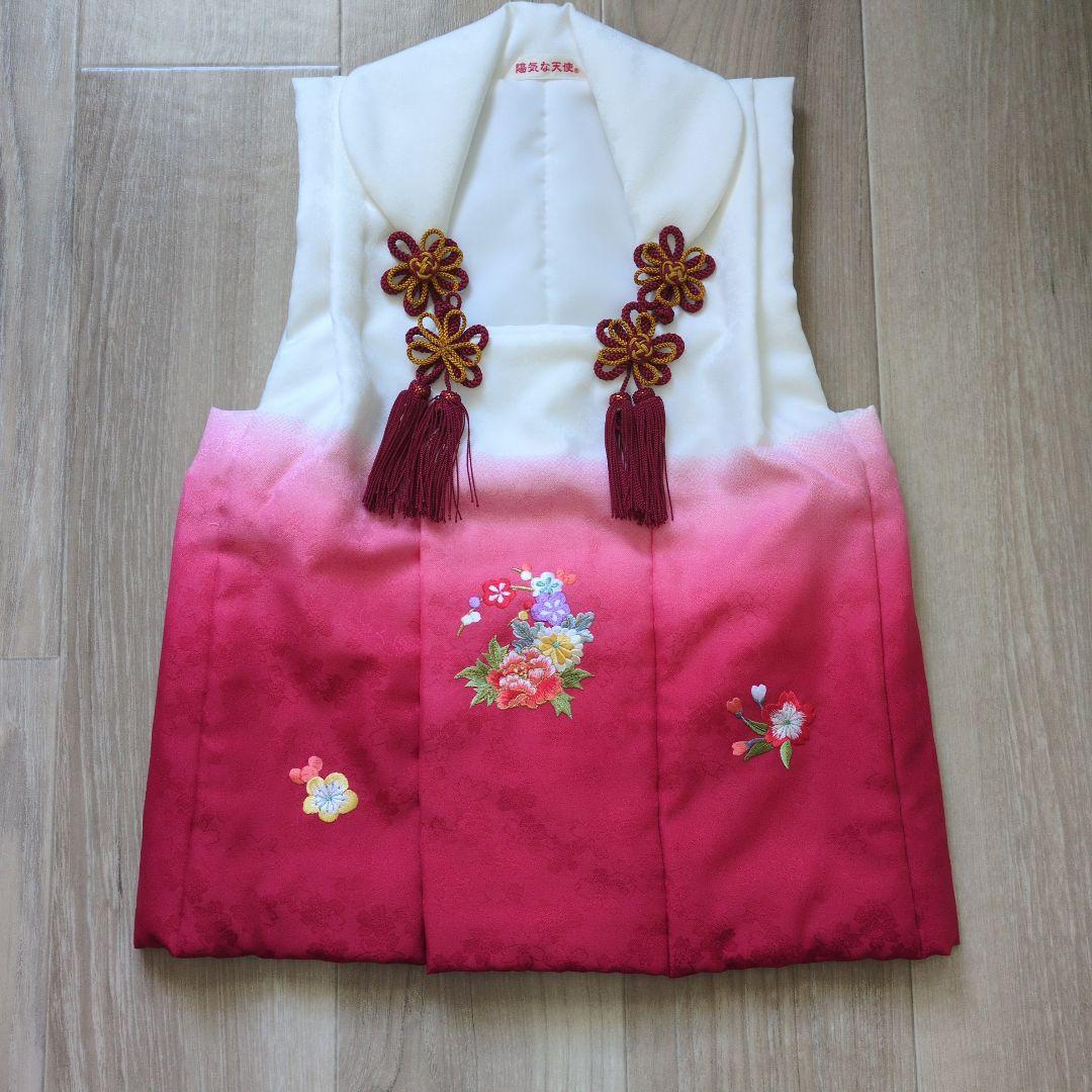 七五三用 花柄衣装 子供用 草履付き