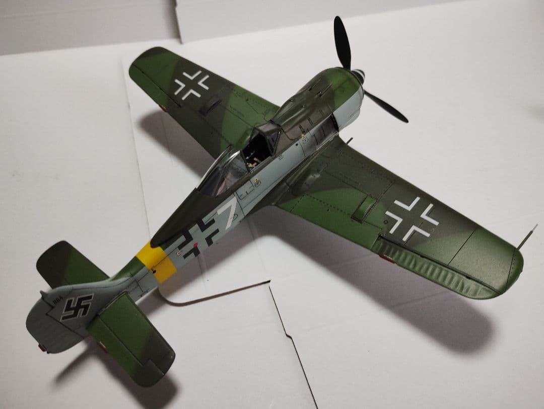 プラモデル完成機　1/48　フォッケウルフ(2)