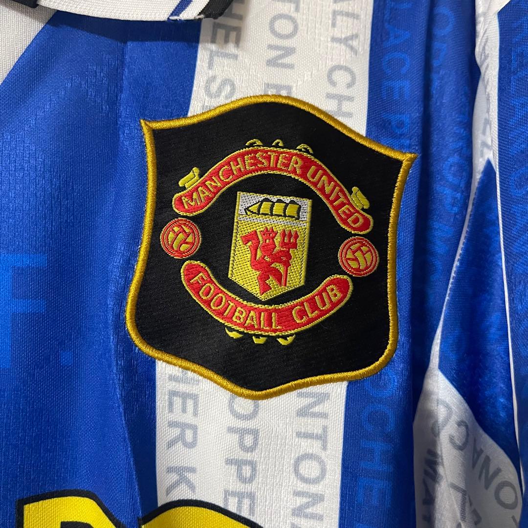 マンチェスターユナイテッド1994/96サードサッカーユニフォームumbro