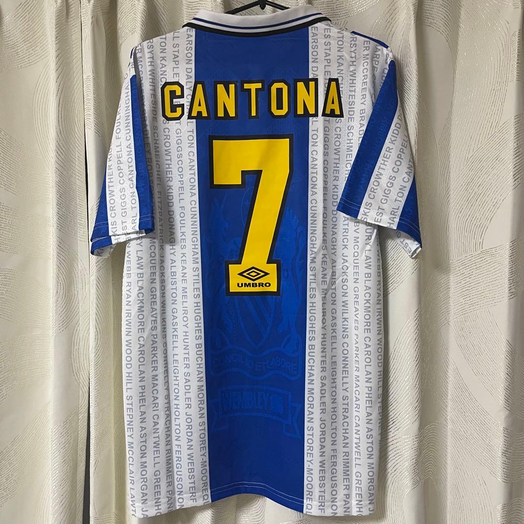マンチェスターユナイテッド1994/96サードサッカーユニフォームumbro