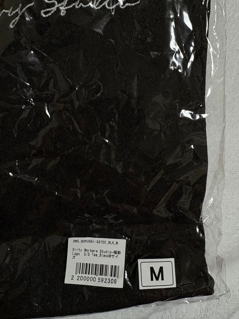 DWS 極彩色流シ　Tシャツ　ブラック　Mサイズ