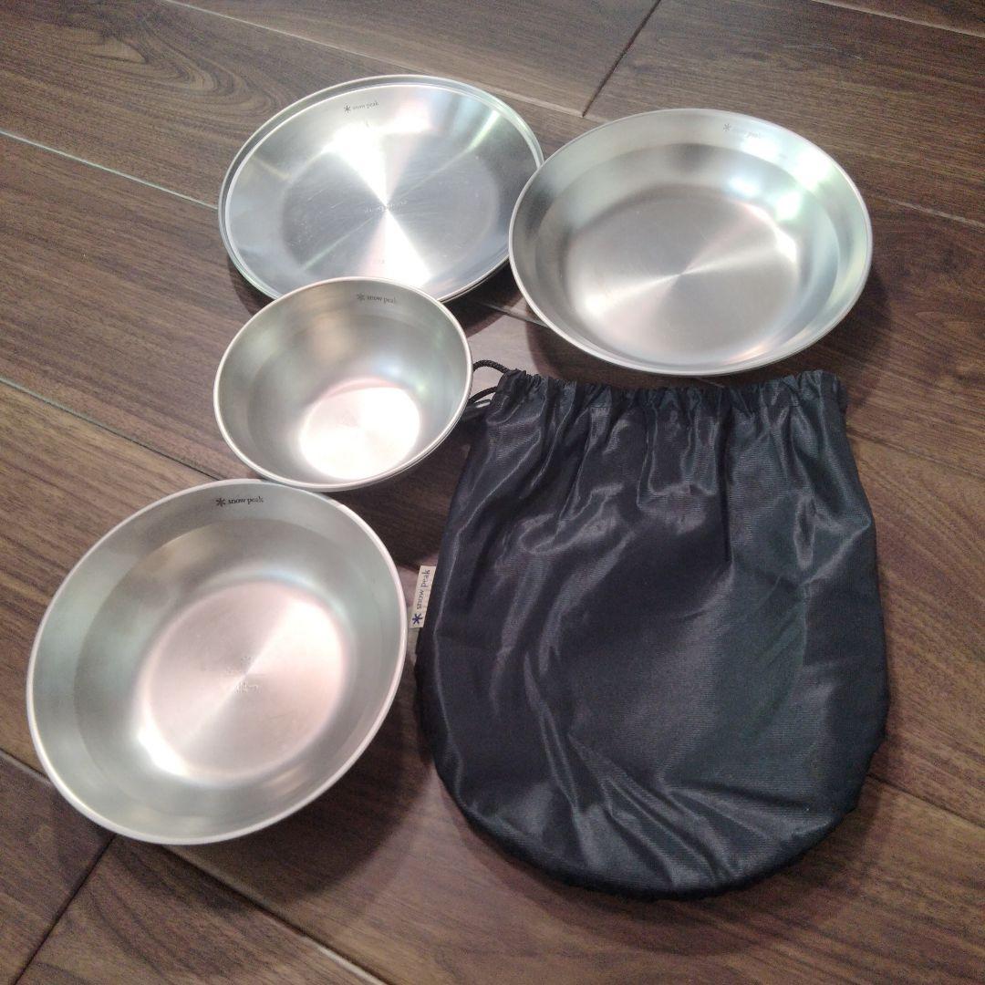 PeakテーブルウェアセットL×2セット収納バッグ付き