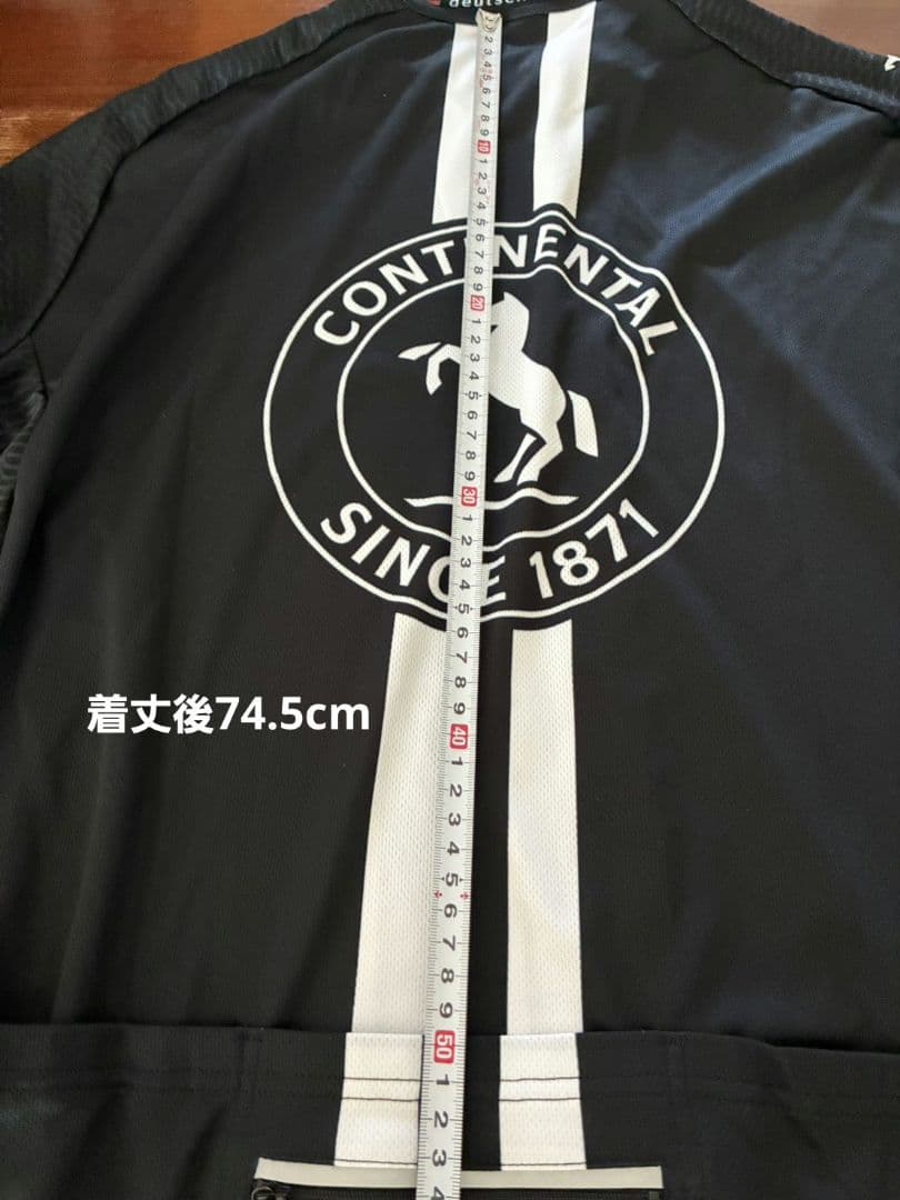CUORE サイクルジャージ&ビブショーツ CONTINENTALカラー