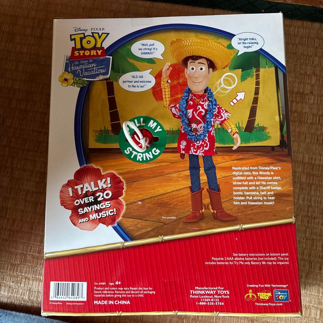 ハワイアンToy Story Woody トーキングアクションフィギュア