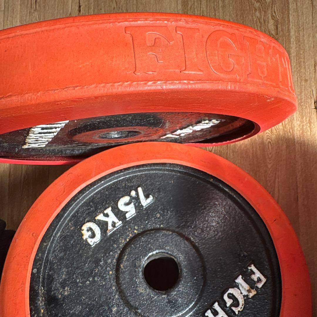 FIGHTING 7.5KG ダンベルプレート 2個セット