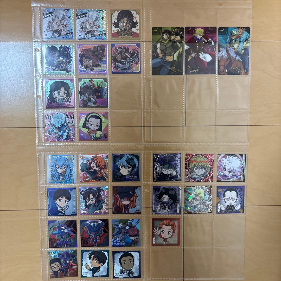 シール•ステッカー•カード　コレクション (ワンピ•ドラゴンボール•鬼滅等々)