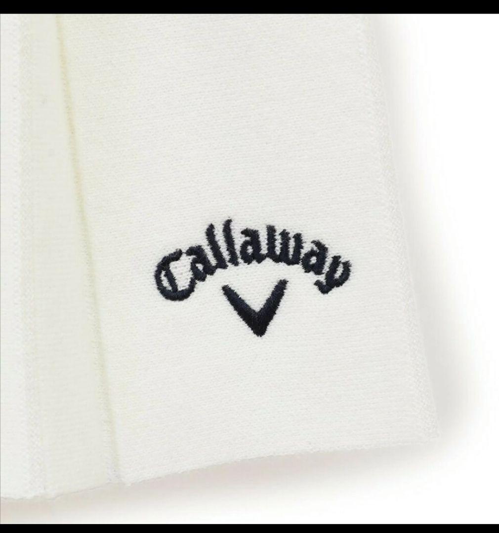 ★お値下げしましたCallaway キャロウェイニットホワイト プリーツスカート