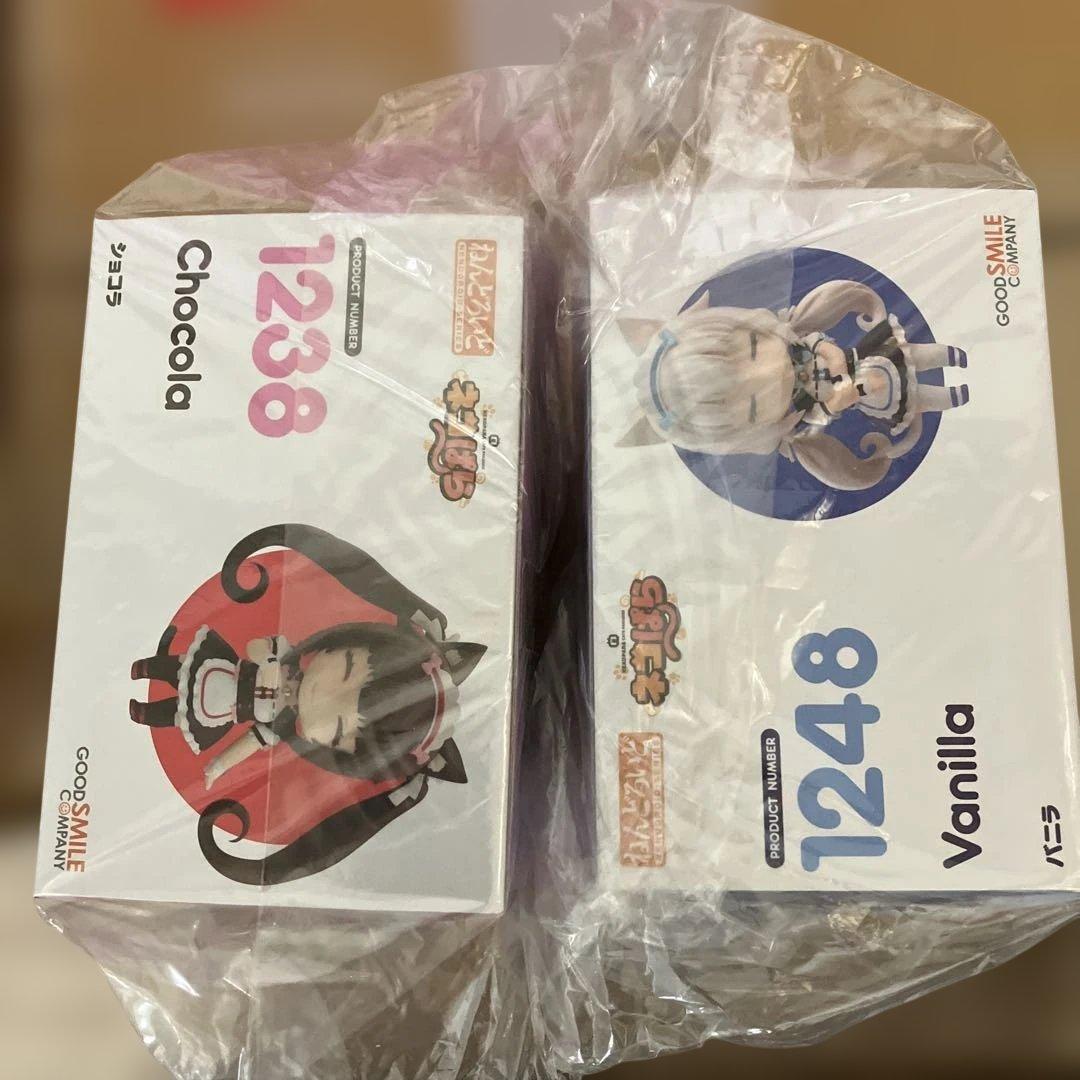 未開封　ねんどろいど　ネコぱら ショコラ＆バニラ