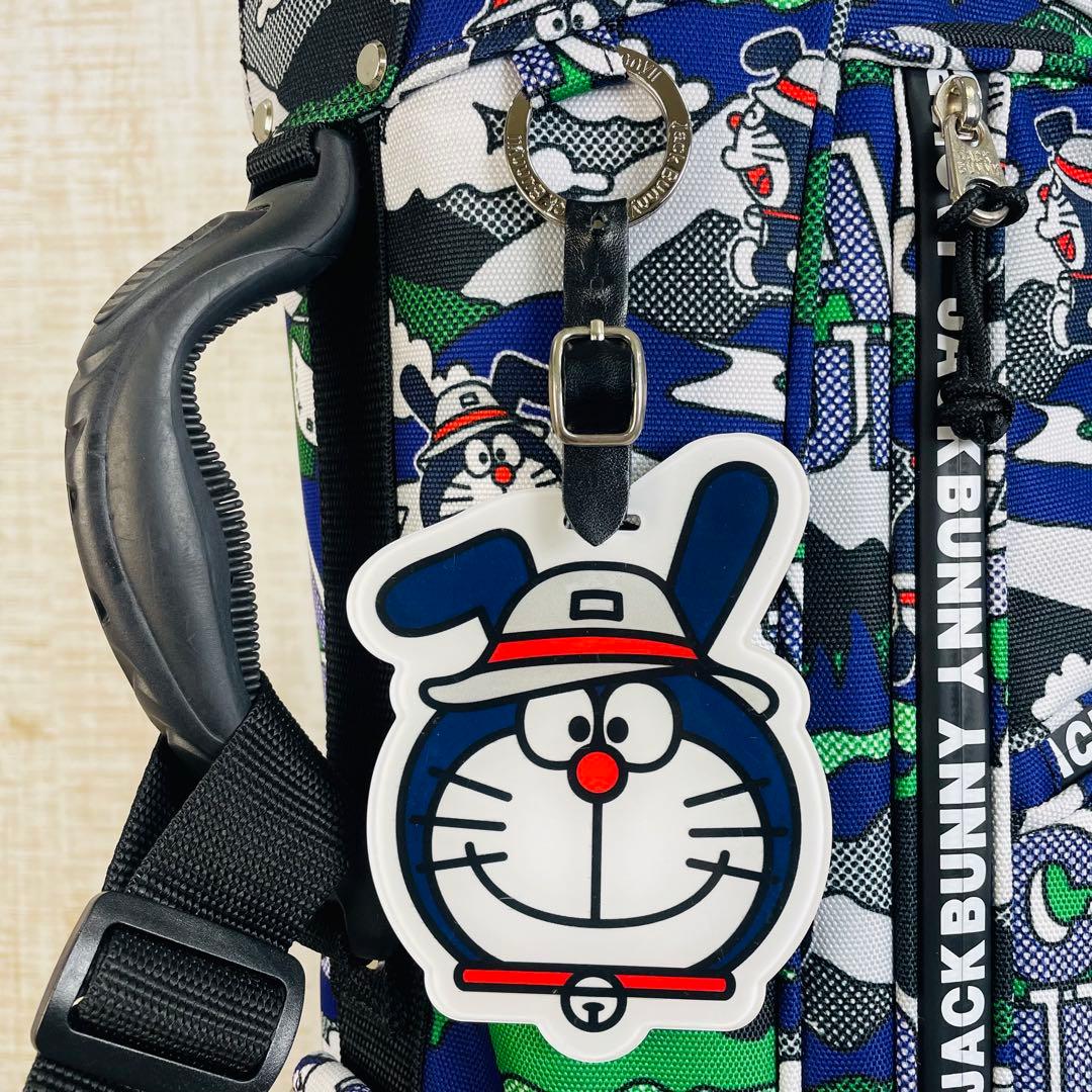 【極美品】Jack Bunny ×ドラえもん コラボ スタンドキャディバッグ
