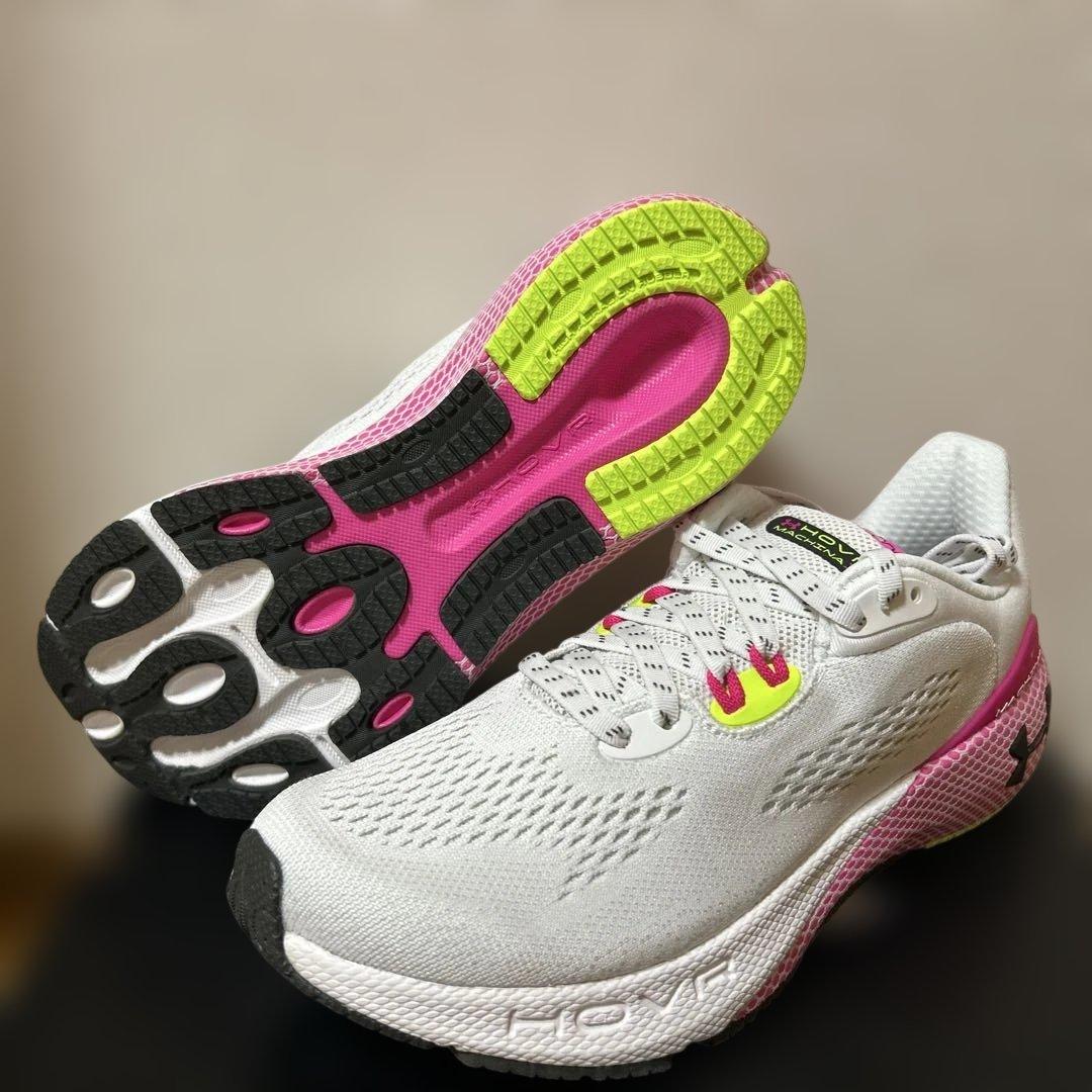 アンダーアーマー UA W ホバー マキナ3 Pink Black 23.0cm