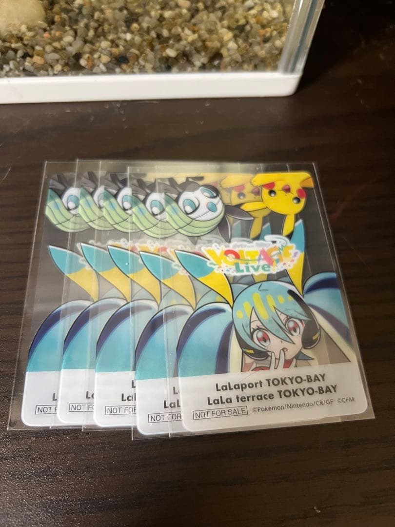 初音ミク ピカチュウ カードセット 25枚