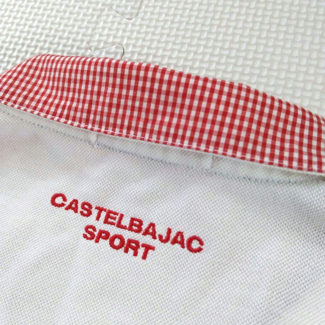 CASTLEBAJAC ゴルフウェア２点セット ポロシャツ ナイロンベスト42L