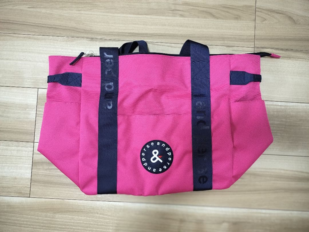 新品　and per se ピンクゴルフ トートバッグ