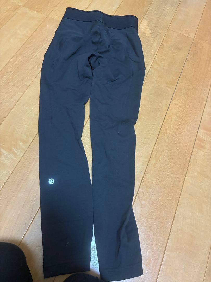 極美品　lululemon レギンス　アジアフィットXS 黒