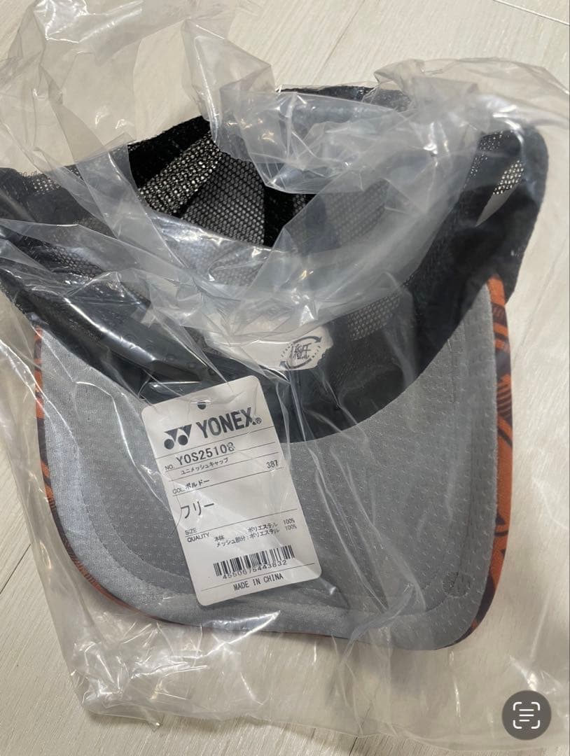 値下げ可！国体限定 YONEX ヨネックスキャップ フリーサイズ 大会記念品