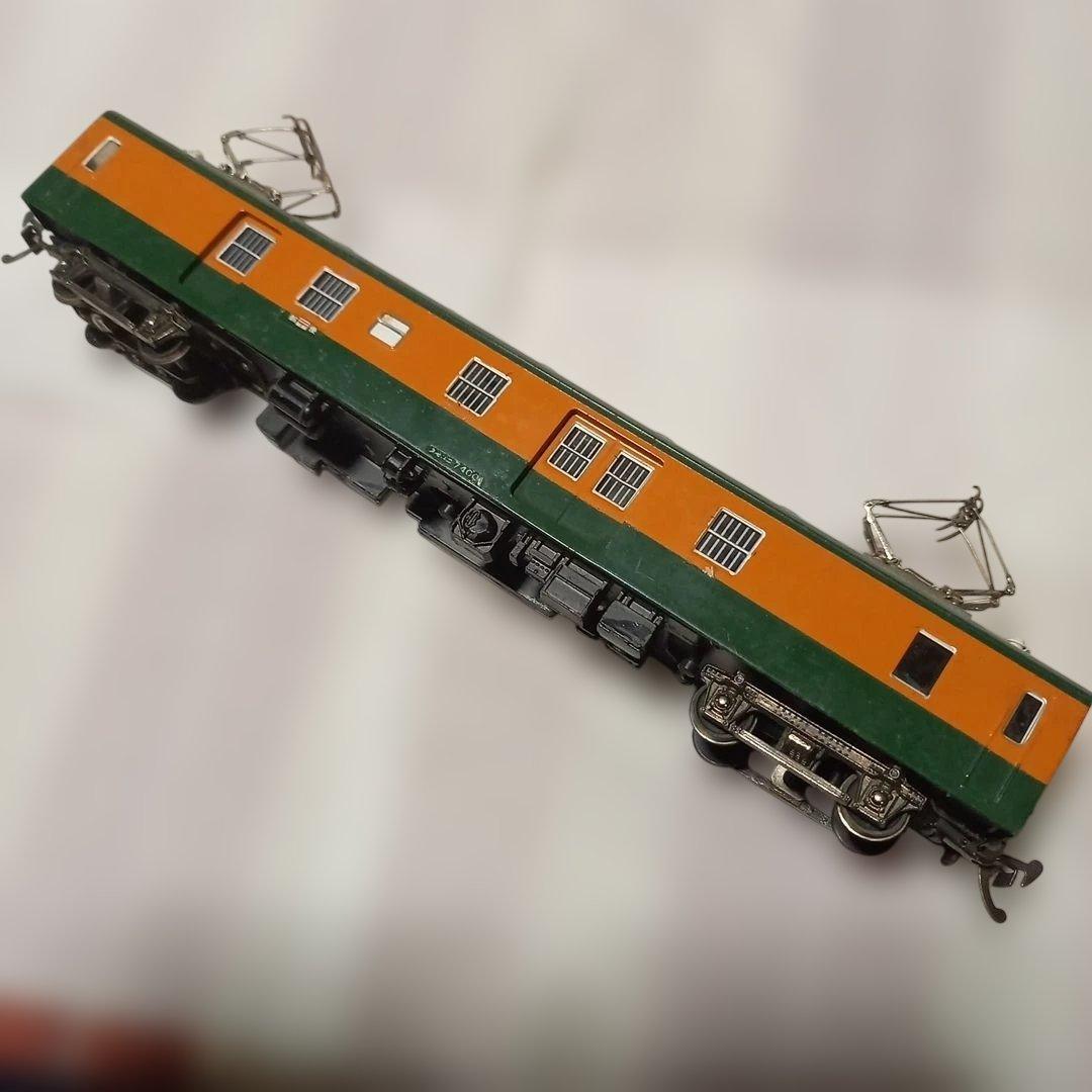 鉄道模型HOゲージ クモユニ740061 湘南色　1M カツミ製品　元箱無
