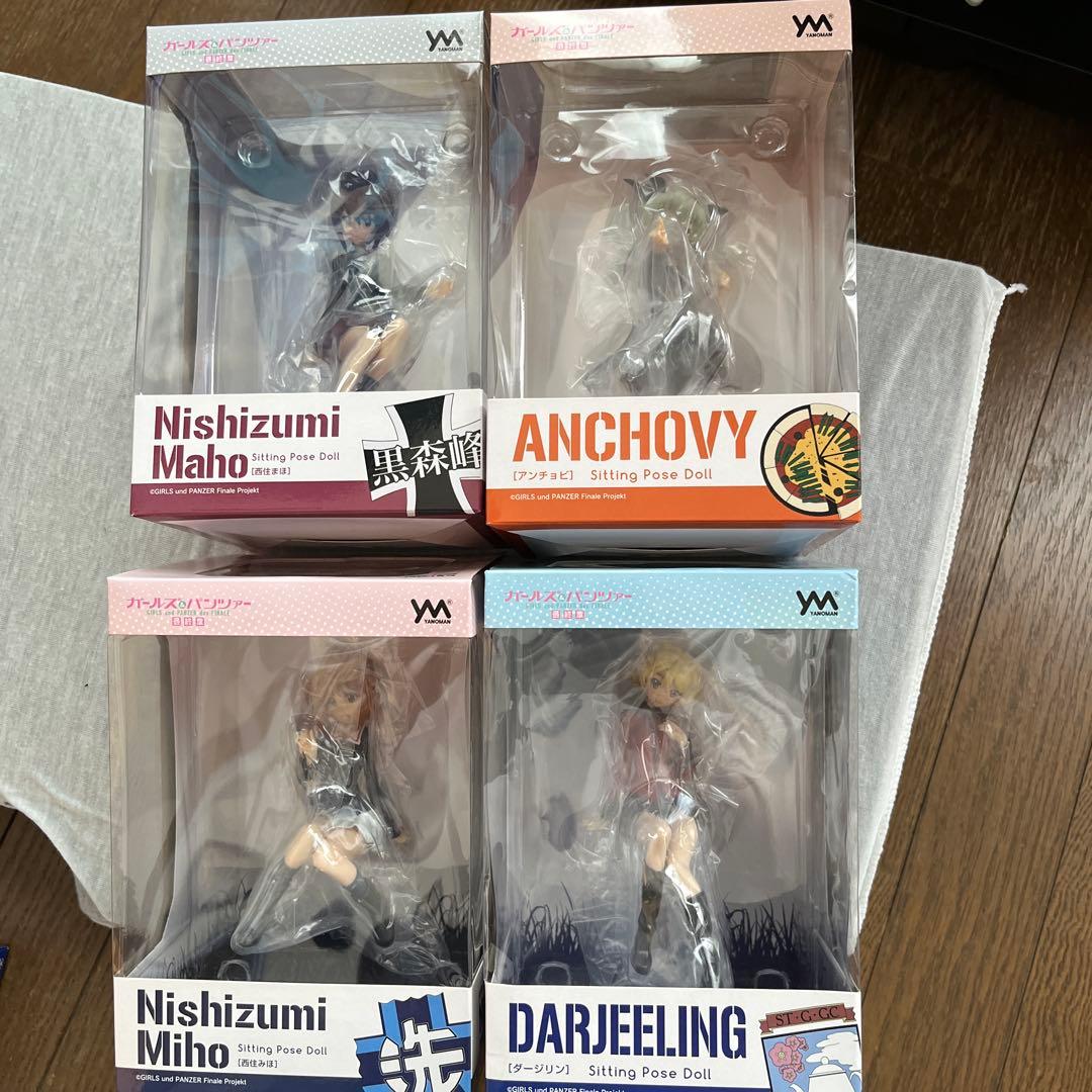 ガールズ＆パンツァー SIPDOLL4体セット
