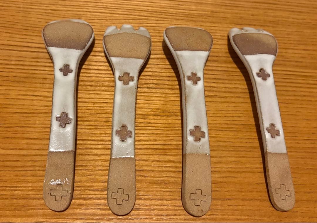 ユズキカケラ yuzukikakera オーバル 長皿 小皿 カトラリーセット