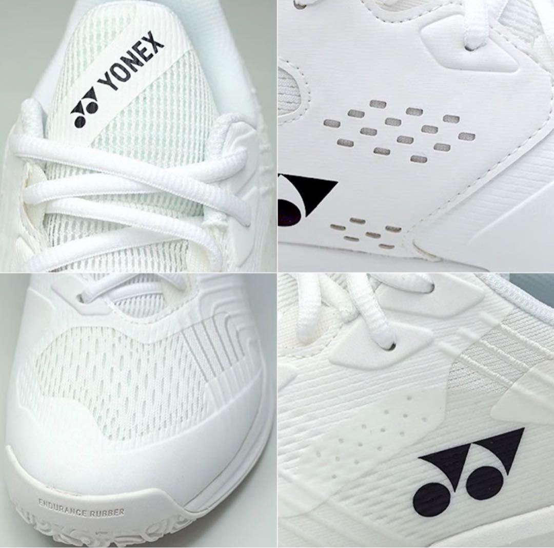 YONEXテニスシューズ クレー・砂入人工芝用 4E wide 011 24.5