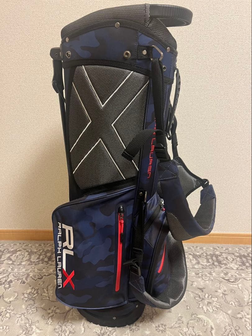 RLX Ralph Lauren ラルフローレン キャディバッグ迷彩ネイビー