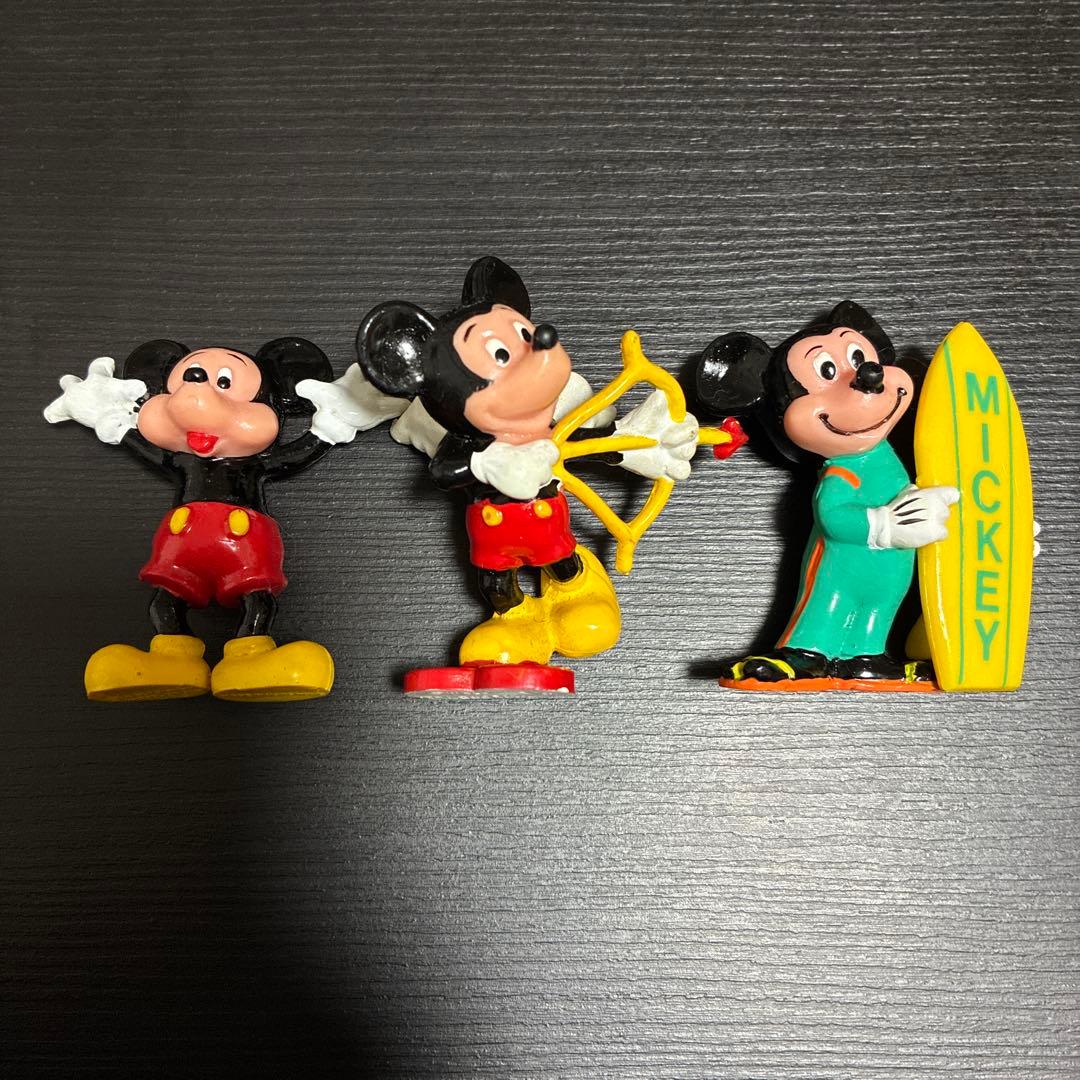 ディズニーランド ミッキー ミニー ドナルド フィギュア レトロ 15点